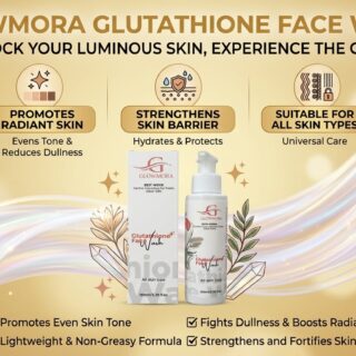 Glowmora Glutathione Face Wash for Radiant & Healthy Skin