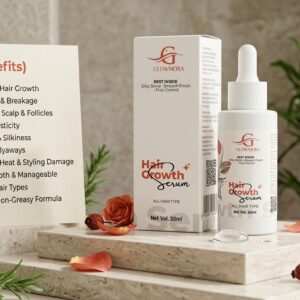 Glowmora Hair Growth Serum for Stronger, Healthier & Fuller Hair – 50ml
