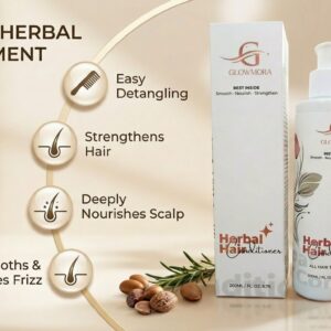 Glowmora Herbal Hair Conditioner for Smooth, Strong & Frizz-Free Hair – 200ml